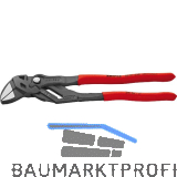 KNIPEX Zangenschl�ssel 8601 SW-52 mm, 19 Positionen, KS-Griff, grau, L=250 mm