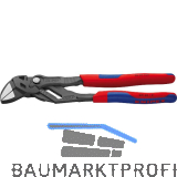 KNIPEX Zangenschl�ssel 8602 SW-52 mm, 19 Positionen, 2K-Griff, grau, L=250 mm