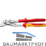 KNIPEX Zangenschl�ssel VDE 8606 SW-52 mm 19 Positionen 2K-Griff chrom, L=250 mm