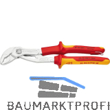 KNIPEX Wasserpumpenzange Cobra� VDE 8726T 24-fach verstellbar, mit �se, L=250 mm