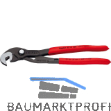 KNIPEX Schraubzange Raptor, SW 10-32 mm, 15 Positionen, KS-Griff, grau, L=250 mm