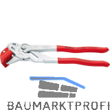 KNIPEX Fliesenbrechzange 9113, verchromt, Kunststoff-Griffe, L=250 mm