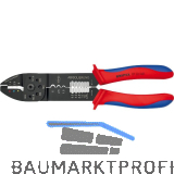KNIPEX Crimpzange 9732 un-/isolierte Kabelschuhe/-Verbinder 0,5-6 mm�, L=240 mm