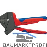 KNIPEX Crimp-Systemzange 974305 mit Crimpeinsatz f�r unisolierte Steckverbinder