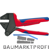 KNIPEX Crimp-Systemzange 9743200A einzeln, 2K-Griff, L=200 mm