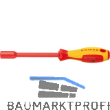 KNIPEX VDE-Steckschl�ssel gerade 9803, SW 13 mm, 2K-Griff isoliert, L=237 mm