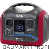 ELMAG Powerstation Energy tragbar 600 Watt