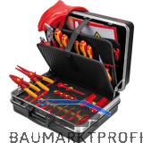 KNIPEX Werkzeugkoffer Basic 465x200x410 mm ABS-Kunststoff schwarz 33-teilig