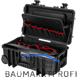 KNIPEX Werkzeugkoffer Robust26 Move leer 550x225x350 mm Kunststoff schwarz
