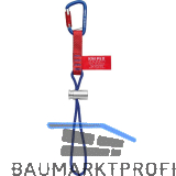 KNIPEX Adapterschlaufe mit Karabiner 005013TBK f�r Absturzsicherungswerkzeug
