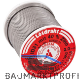Kolofonium-L�tdraht (R�hren-Lot) � 1 mm Rolle=1000 g