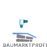 Kegelkopf (Hydraulik) Schmiernippel 90� Winkel H3 Gewinde Gr��e R1/8"