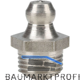 Kegelkopf (Hydraulik) Schmiernippel gerade H1 Gewinde Gr��e R1/8"