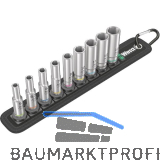 WERA Steckschl�ssel-Satz 1/4" Zyklop Belt A Deep1 9-teilig