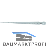 HELIOS PREISSER Konische Lochlehre Spezialstahl, flach 1 - 15 mm