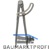 RICHTER Bogenzirkel mit Bleistifthalter L�nge 300 mm