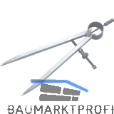 Pr�zisions Federspitzzirkel Schenkell�nge 200 mm