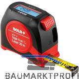 SOLA Rollbandma� Metec mit Laserentfernungsmesser 5 m / 20 m