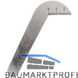 Spiralbohrer-Schleiflehre bis 50 mm Winkel 118 Grad