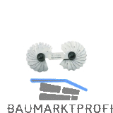 Radienschablone 1-7 mm 17 Blatt zum Messen von Innen- und Au�enradien