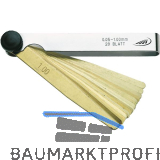 HELIOS PREISSER F�hlerlehre Messbereich 0,05-1,00 mm Blattl�nge 100 mm 20 Blatt