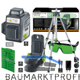 LASERLINER Multifunktions-Linienlaser PocketPlane 3G Set 3,7 V 3,6 Ah Li-Ion