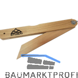 STUBAI Holz Gehrma� beweglich Schienenl�nge 300 mm Breite 33 mm