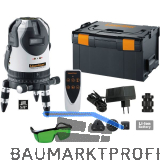 LASERLINER Kreuzlinienlaser gr�n PowerCross 8G 3,7 Volt / 1,7 Ah Li-Ion