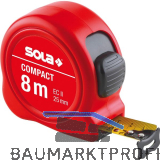 SOLA Rollbandma� Compact 8 m EG-Pr�fzeichen Genauigkeit II