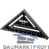 SOLA Sparrenwinkel RS 18 185 x 185 mm schwarz beschichtet