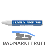 LYRA Wachskreide 798 Sechskantform wei� Inhalt 12 St�ck