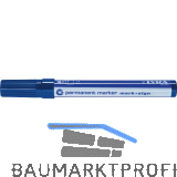 LYRA Permanent-Marker 112 Strichbreite 1-4 mm blau runde Spitze