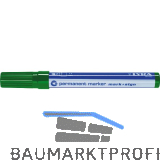 LYRA Permanent-Marker 112 Strichbreite 1-4 mm gr�n runde Spitze