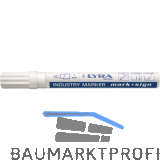 LYRA Lackmalstift 114 Strichbreite 3 mm wei�