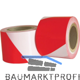 Absperrband rot/wei� B=75mm L=500m St�rke 35�