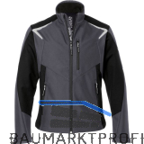 K�BLER Ultrashelljacke Bodyforce 1625 anthrazit/schwarz S