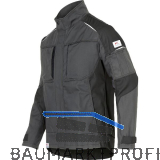 K�BLER Jacke Activiq cotton+ 1250 anthrazit/schwarz L