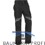 K�BLER Bundhose Activiq cotton+ schwarz/anthrazit 52