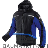 K�BLER Winter-Softshelljacke Form 1041 schwarz/kornblau S