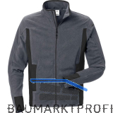 FRISTADS Fleecejacke 4003 MFL grau/schwarz L
