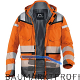 K�BLER Warnschutz-Wetterjacke Reflectiq orange/grau M