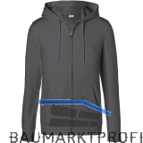 K�BLER Kapuzen Sweatjacke Form 5022 anthrazit M
