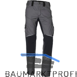 K�BLER Stretchhose Activiq anthrazit/schwarz 48
