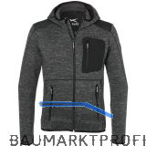 K�BLER Strickjacke Light Form 1441 anthrazit/schwarz L