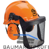 3M Forsthelm G3000 bel�ftet mit Visier und Geh�rschutz Farbe orange