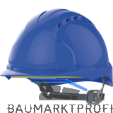 JSP Industrieschutzhelm EVO�3 EN 397 OneTouch-Gleitverschluss Farbe blau
