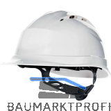DELTA PLUS Industrieschutzhelm Quartz UP IV EN 397 Farbe wei�
