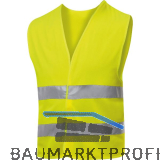 GEBOL Warnschutzweste EN ISO 20471 Klasse 2 gelb XL