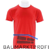 FRUIT OF THE LOOM T-Shirt Iconic T Type F130 rot XL