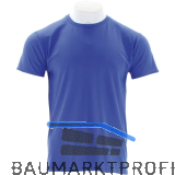 FRUIT OF THE LOOM T-Shirt Iconic T Type F130 royalblau L